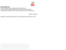 Tablet Screenshot of booktube.org